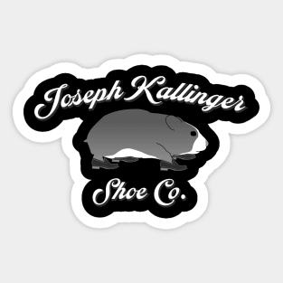 Joseph Kallinger Shoe Company Sticker